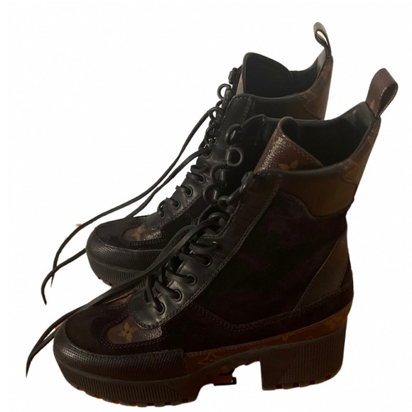 Louis Vuitton laureate platform desert boots size 36.5 US 6.5. 100% authentic. - Picture 7 of 7